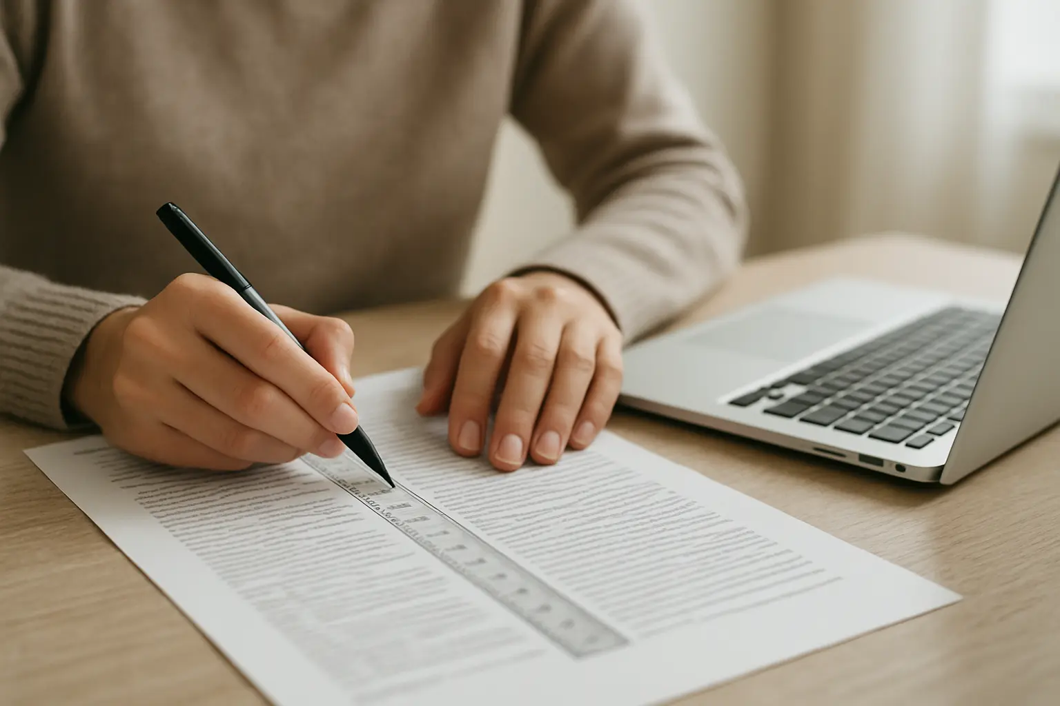 A researcher auditing a long reference list against a database of retractions