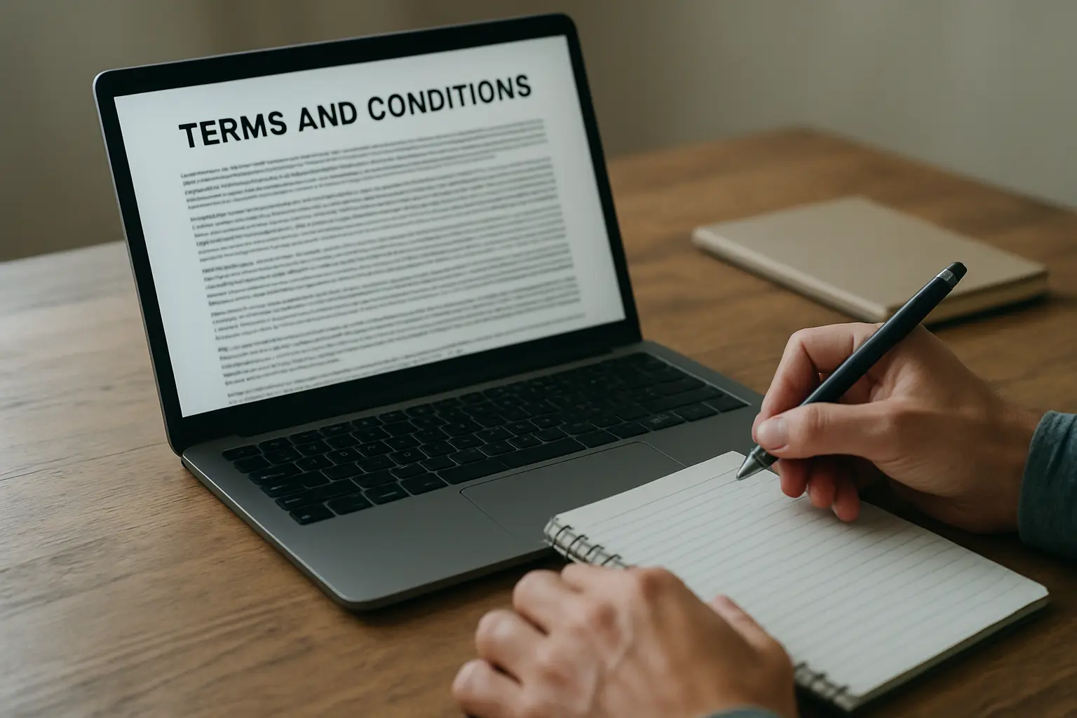A researcher reading a tool's data retention terms before uploading anything