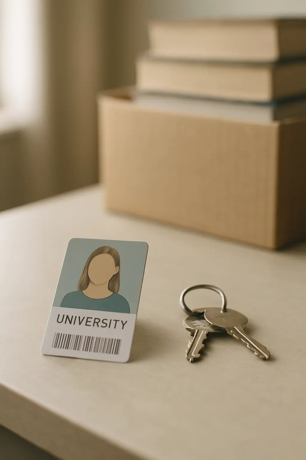 Handing back a university card, the moment an institutional software licence ends