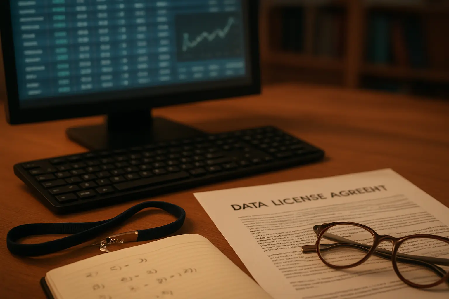 A library data terminal used by a finance doctoral researcher to extract company and share price data