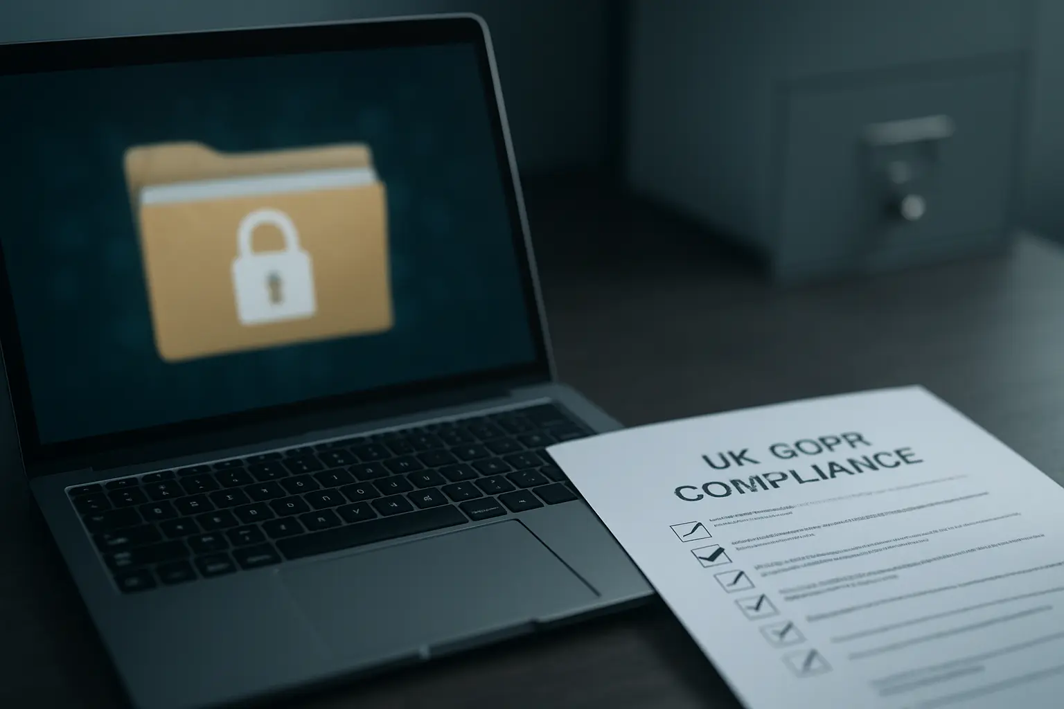 Encrypted storage and data protection checklist for UK doctoral research data