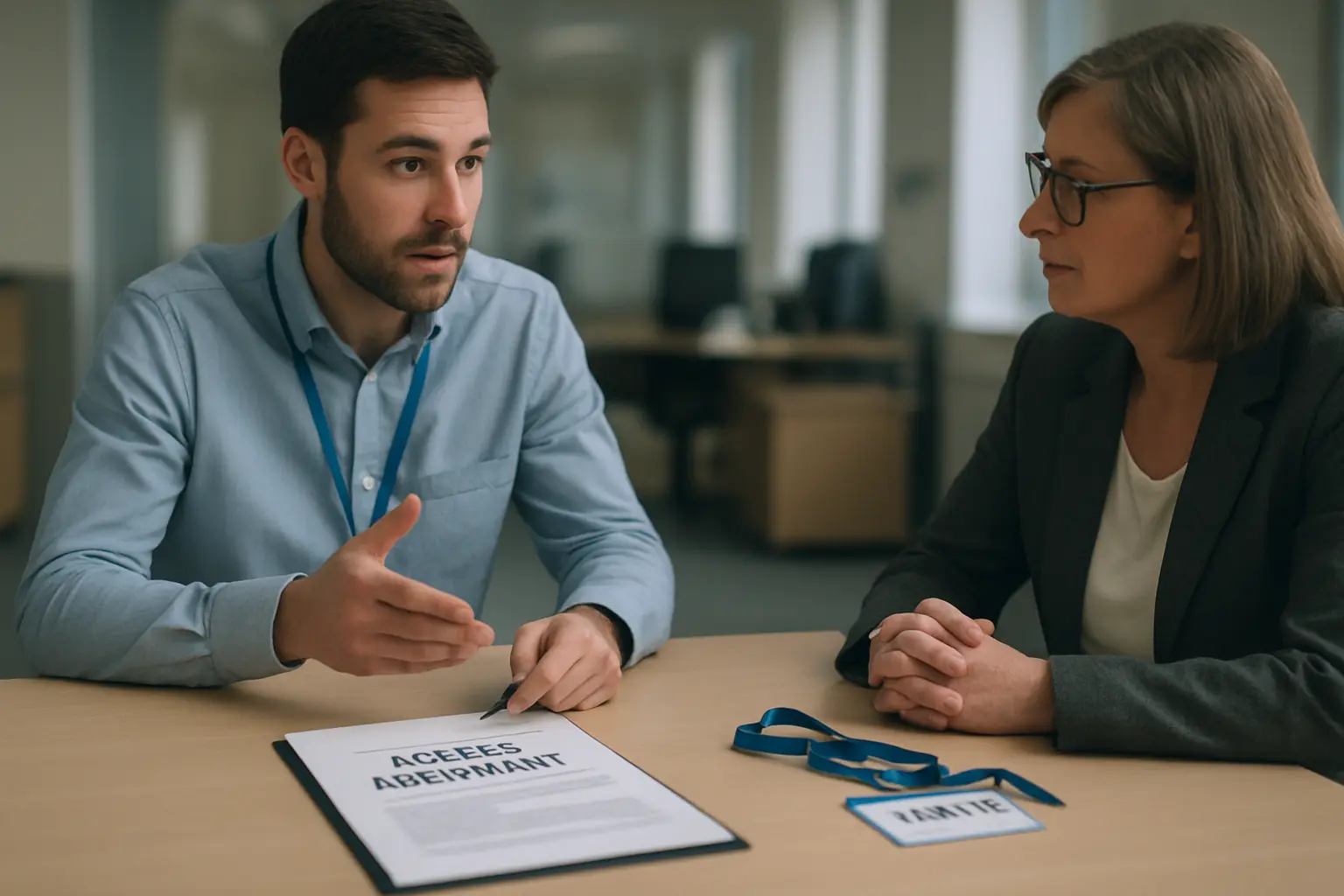Researcher negotiating gatekeeper access with a local authority for doctoral fieldwork